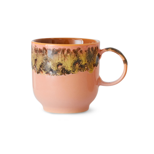 70s Ceramics Cafe Mug - Lush