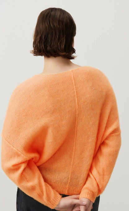 Yanbay Sweater - Fluro Orange