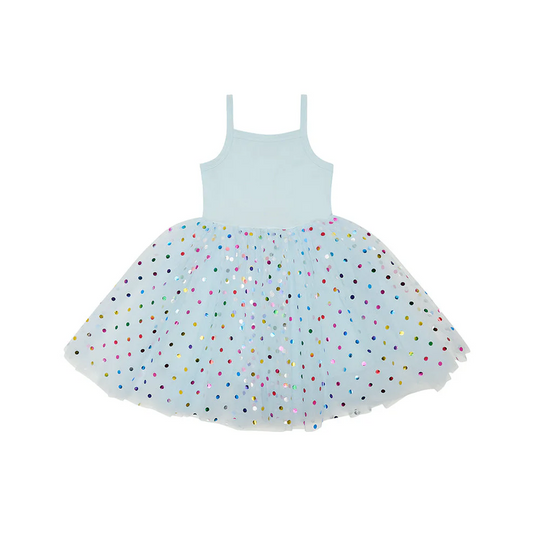Sky Spot Party Dress