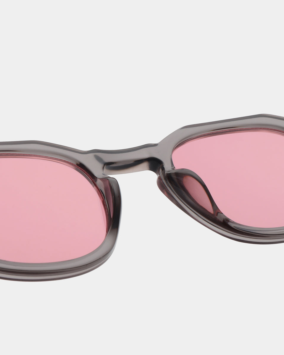 Zan Sunglasses - Grey Transparent