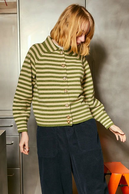 Lytton Cardigan - Olive
