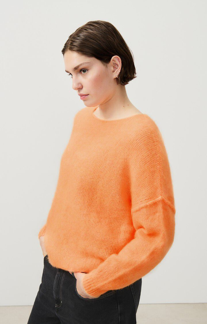 Yanbay Sweater - Fluro Orange