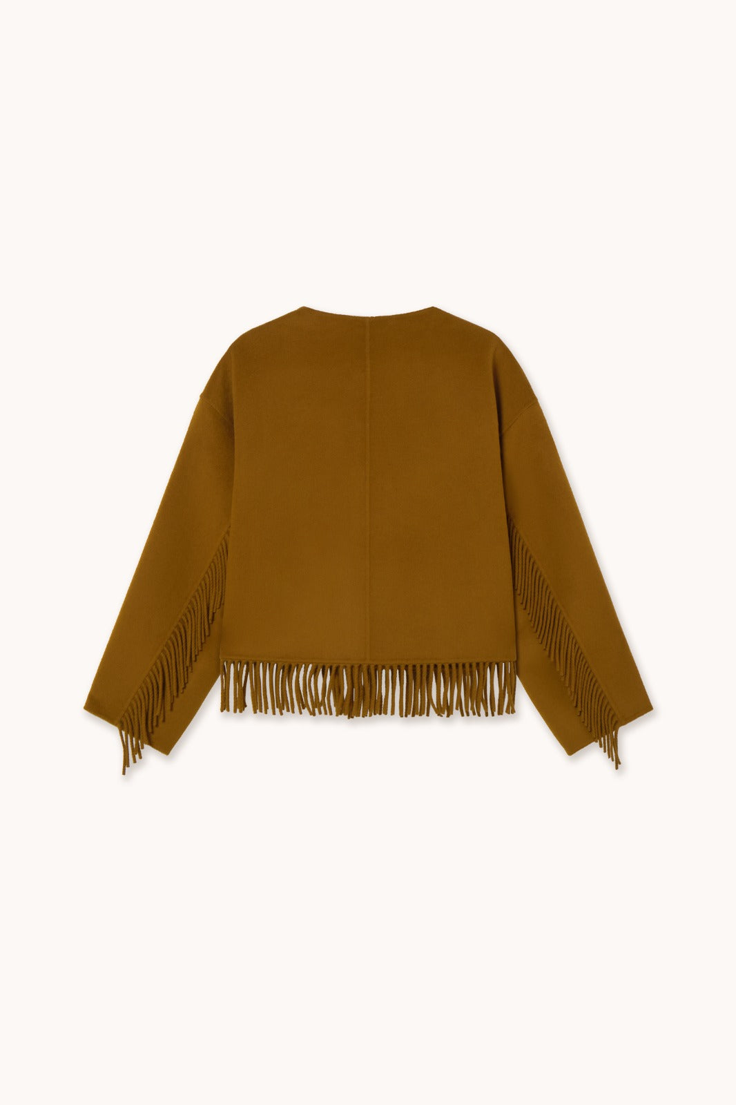 Fringed Short Coat - Bronze