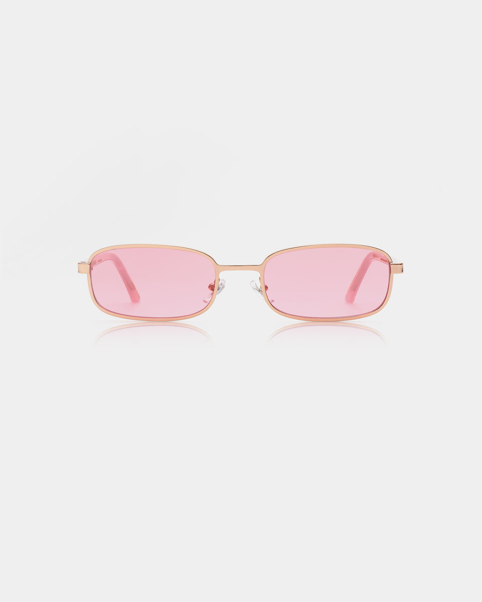 Noah Sunglasses - Rosegold Galactic Pink