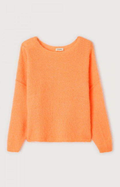 Yanbay Sweater - Fluro Orange