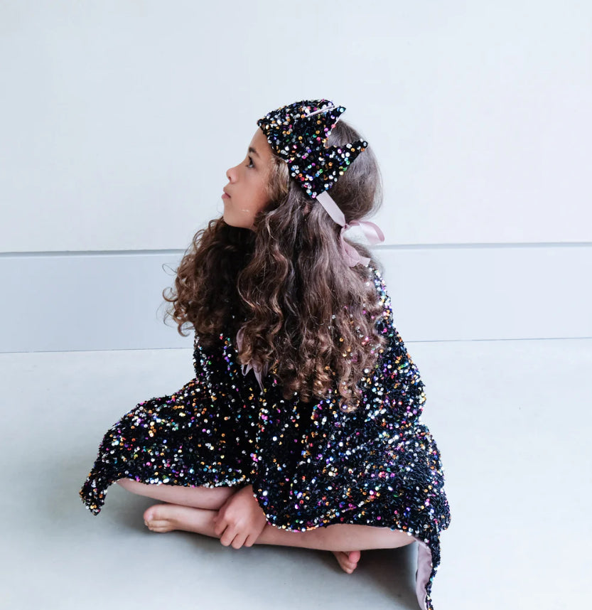 Rainbow Dazzle Sequin Cape