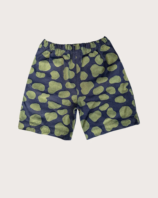Kit Denim Yarn Dye Dot Shorts