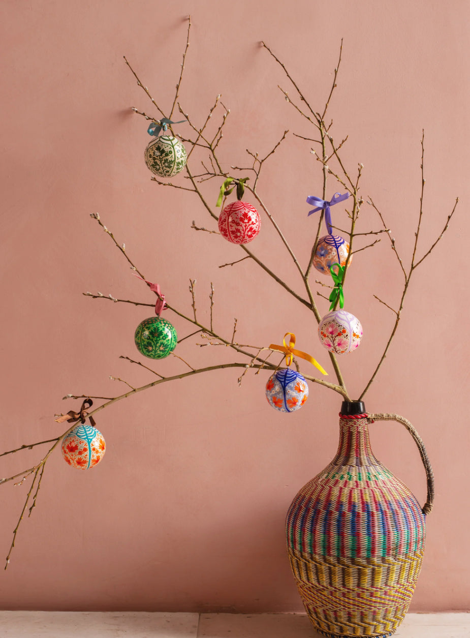 Pink & Lilac Kashmiri Bauble