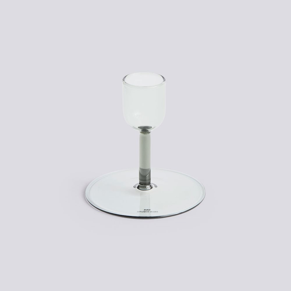 Tiny Candleholder Straight - Grey