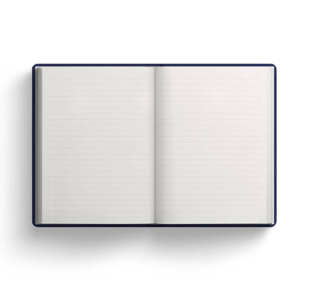 Procrastination Central Paperback Notebook (A5)