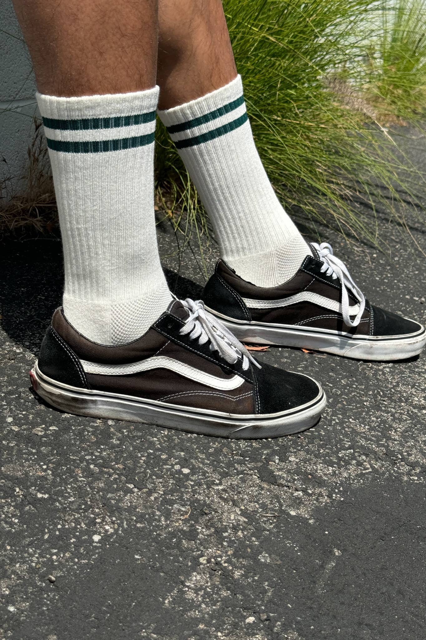 Extended Boyfriend Socks: Oatmeal