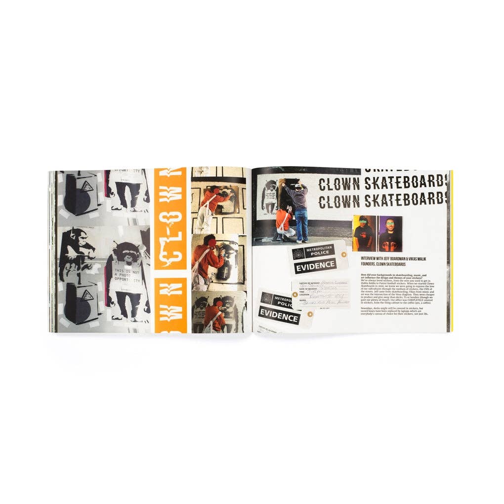 Skateboard Stickers by Stickerbomb - Paperback