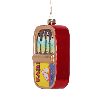 Sardines Can Glass Decoration