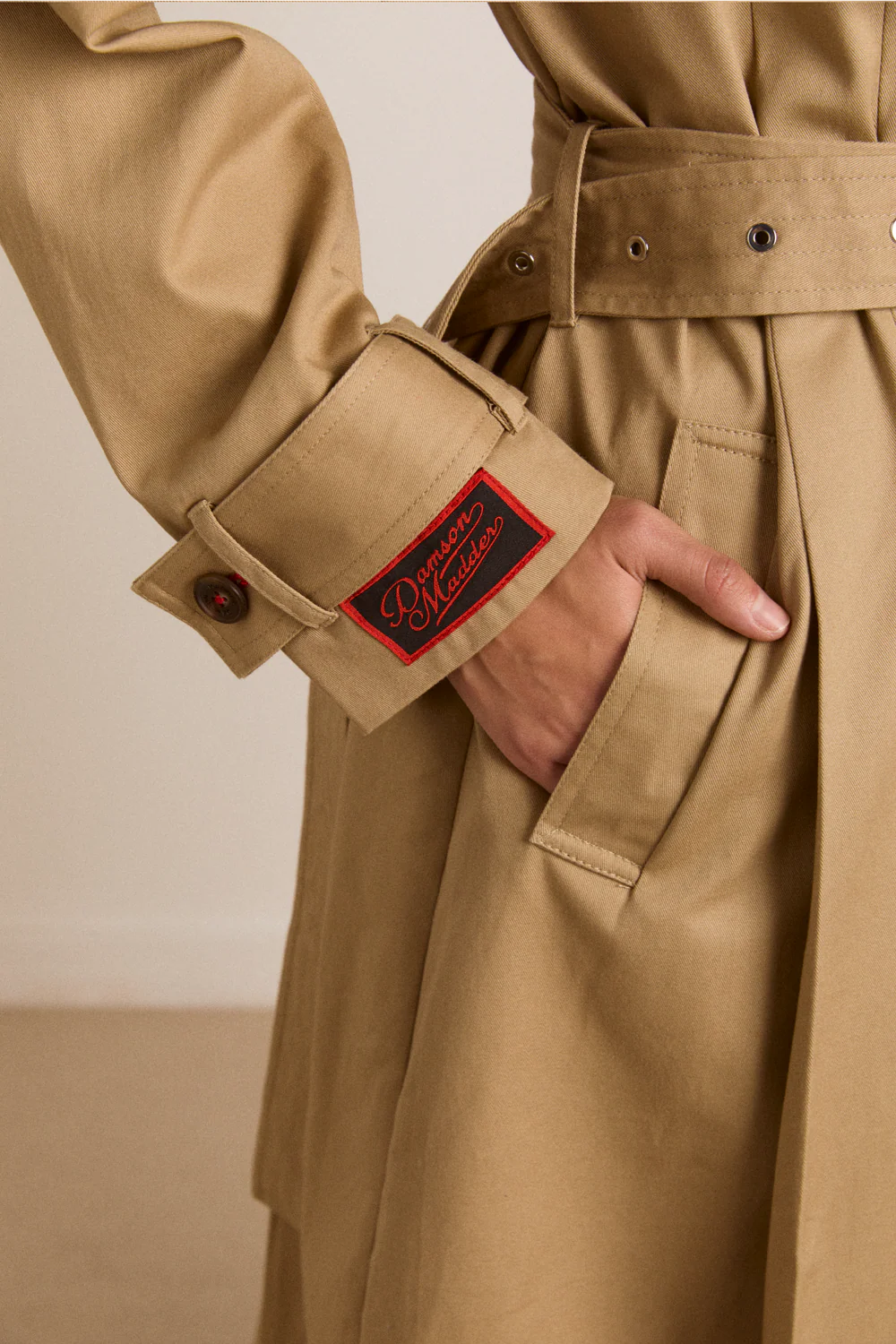 Sofia Pleated Trench