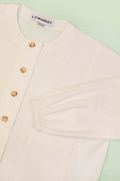 Noel Top - White