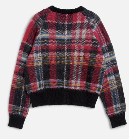 Foxtail Tartan Cardigan - Multi