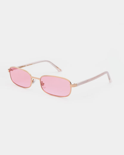 Noah Sunglasses - Rosegold Galactic Pink