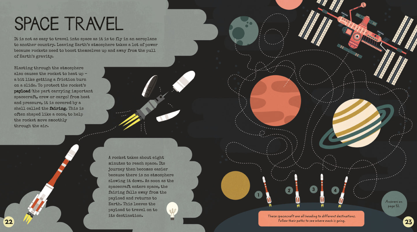 Space Activity Book