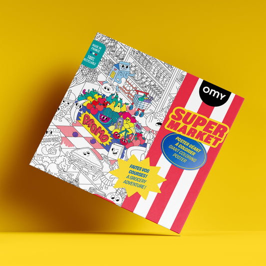 Giant Colouring Poster - Supermarket