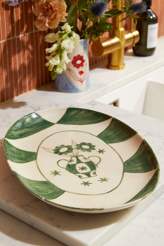 Diamond Vase Platter