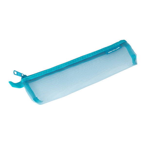 Mesh Pencil Case - Blue or Black