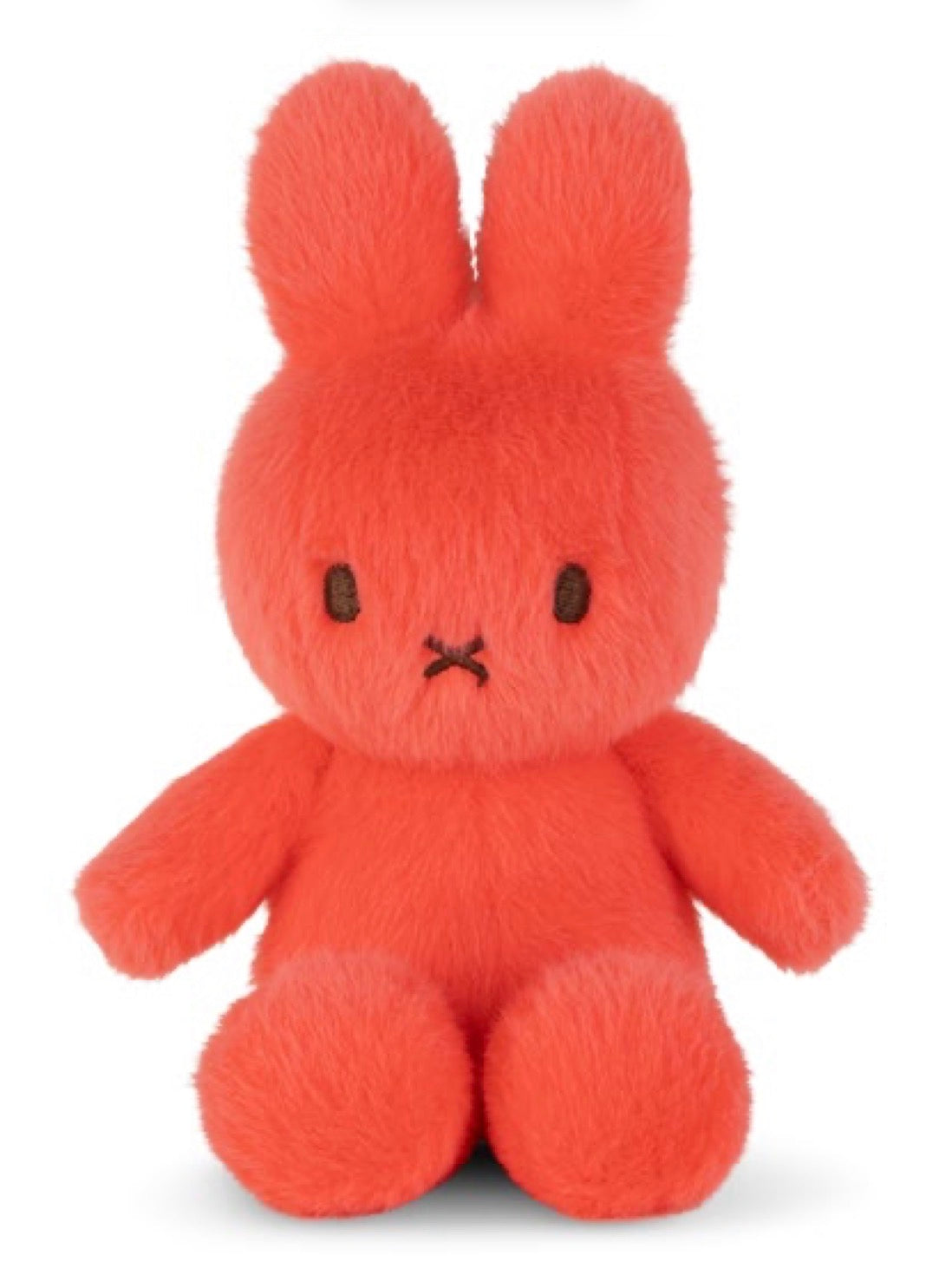 Miffy Eco Fuzzy Bright Coral 18cm