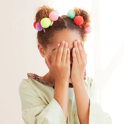 Unicorn Pompom Clips