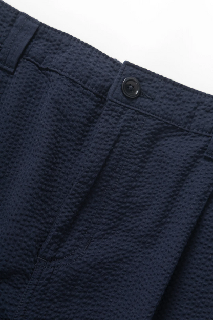 Seersucker Waiter Pants Navy