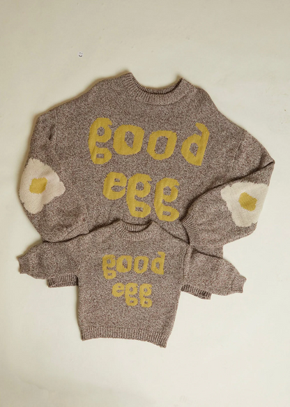 Greta Good Egg Sweater