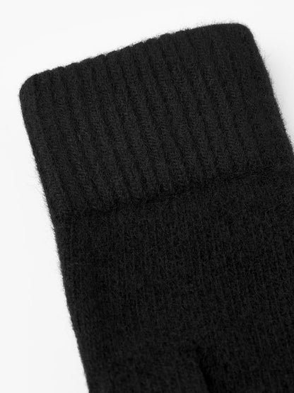 Cashmere Gloves - Black