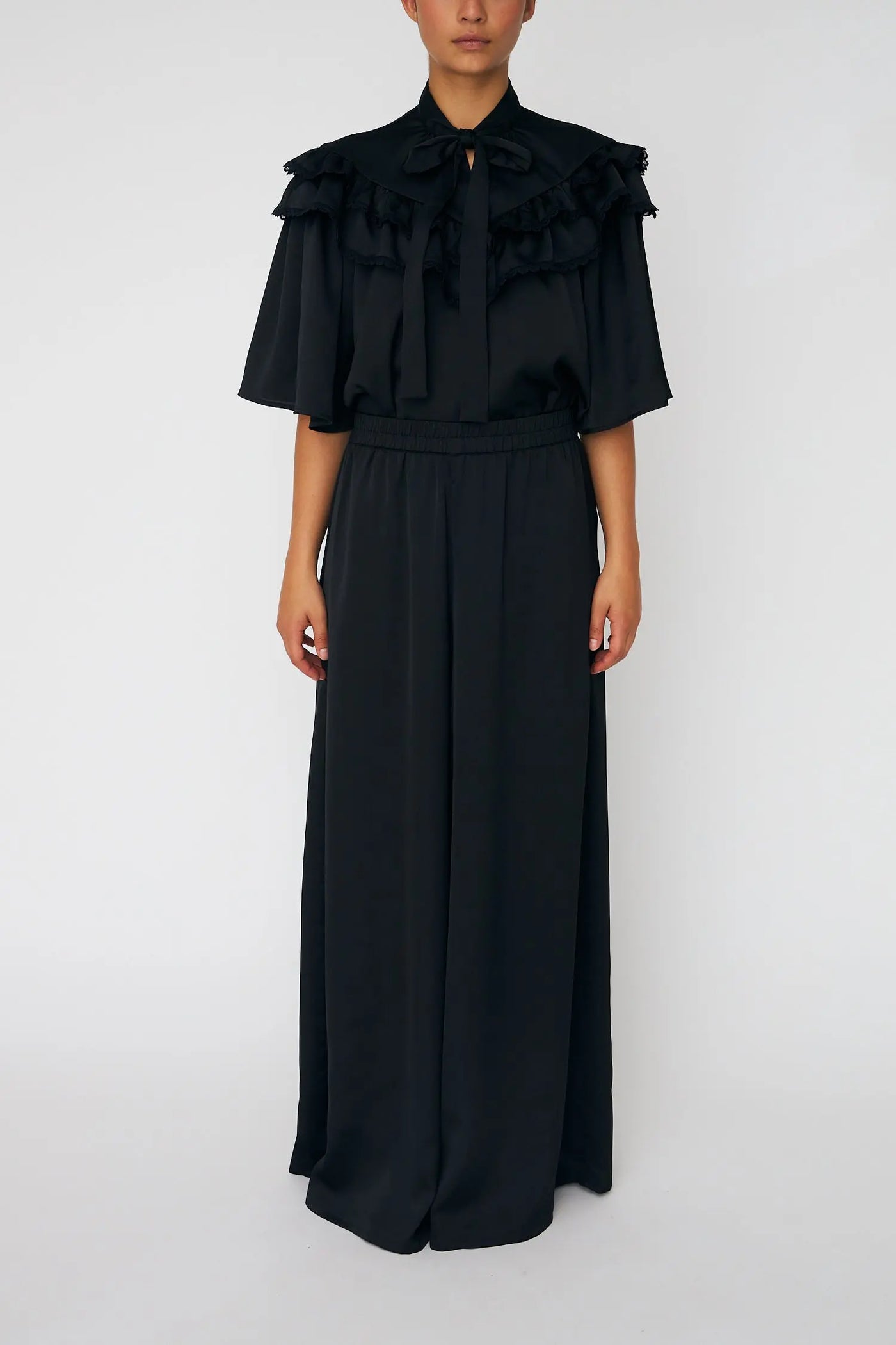 Culotte Pants - Black