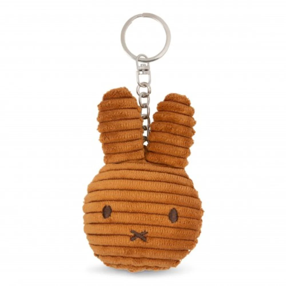 Miffy Keyring Corduroy - Cinnamon