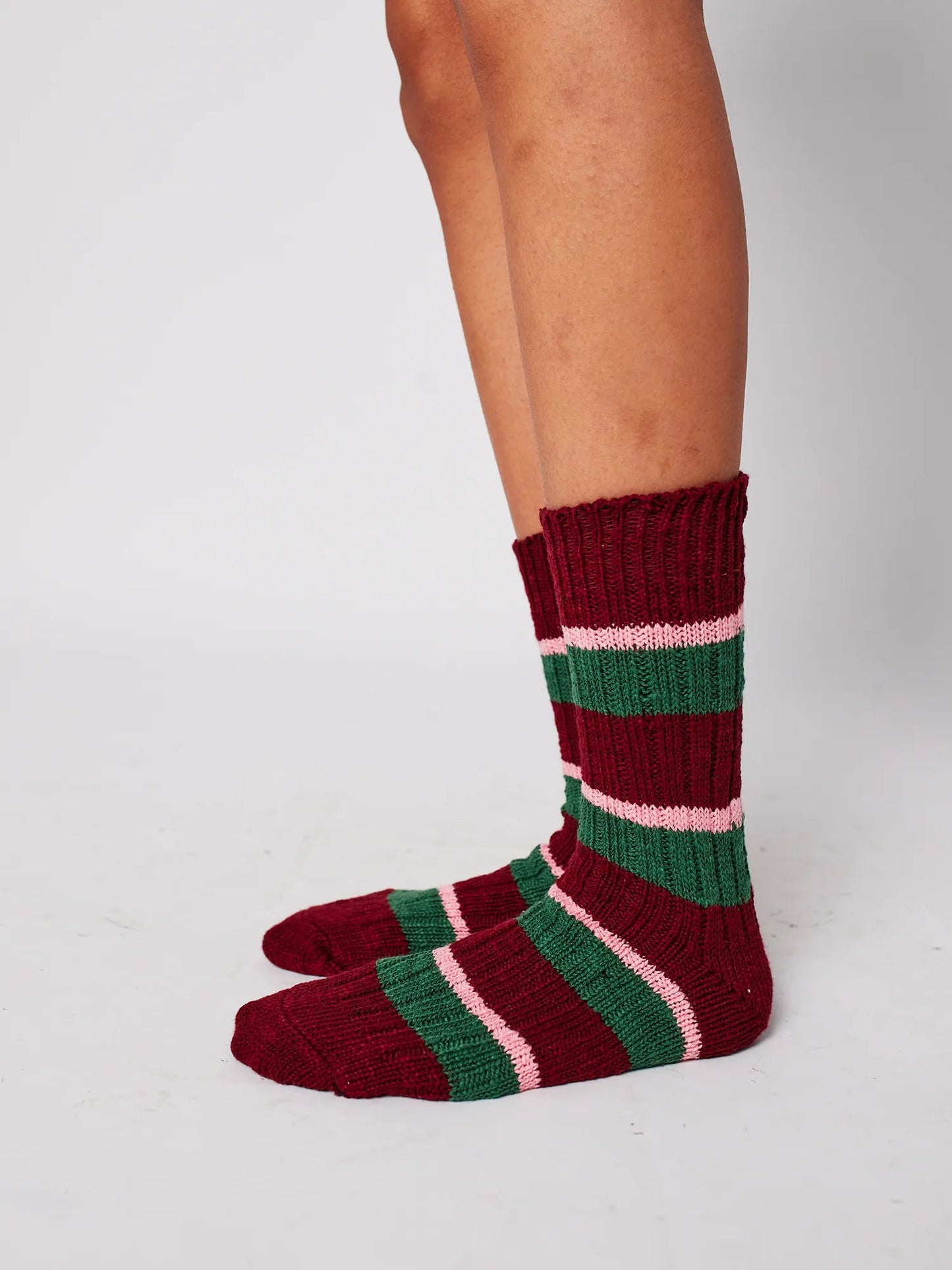 Chunky Knit Long Socks