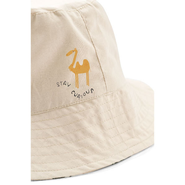 Damon Reversible Bucket Hat - Around the World / Sandy