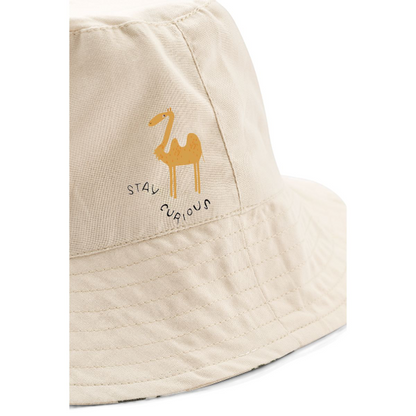 Damon Reversible Bucket Hat - Around the World / Sandy
