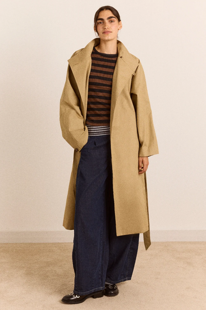 Jasmin Trench Coat - Tan