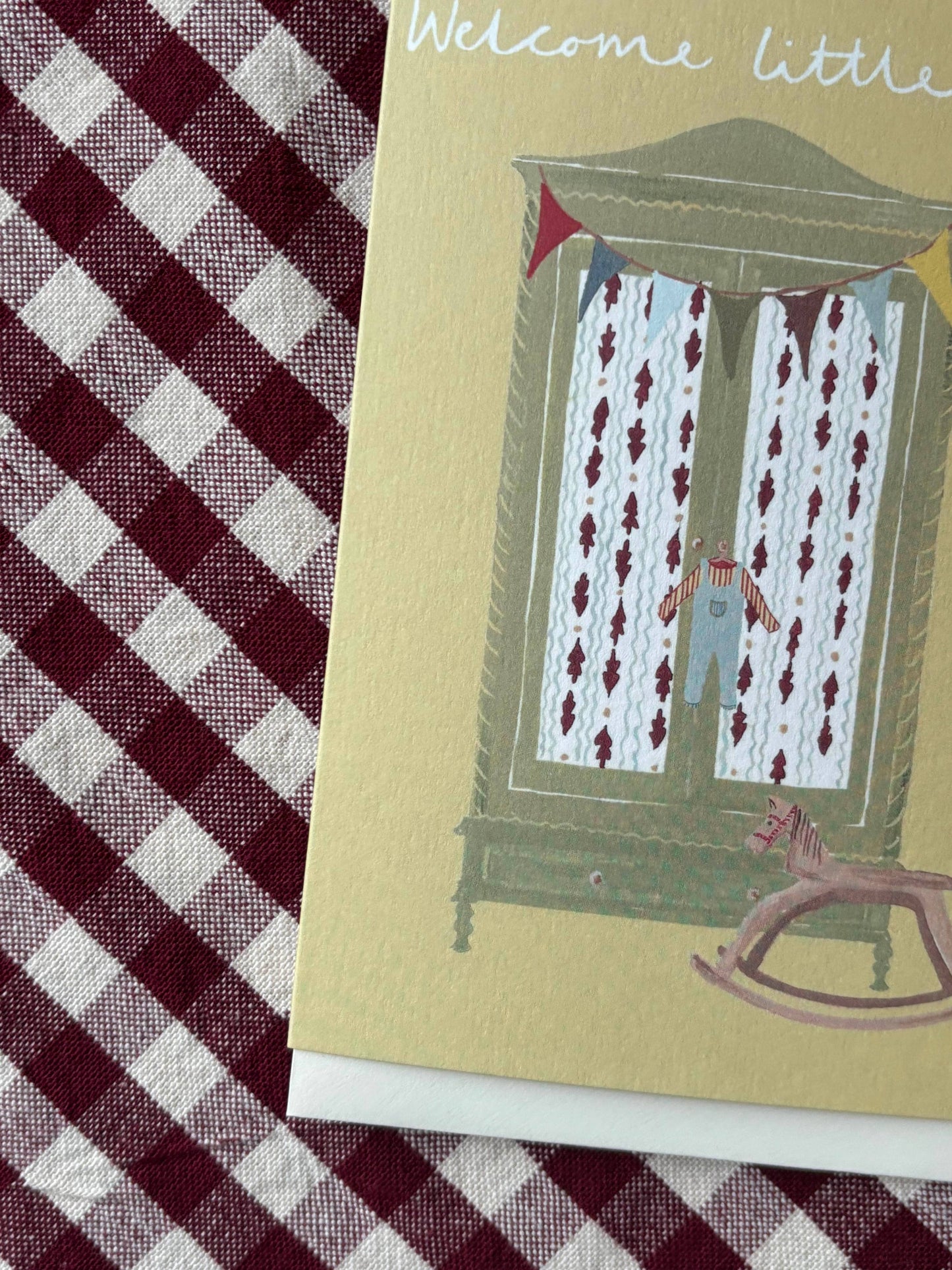 Welcome Baby Boy card