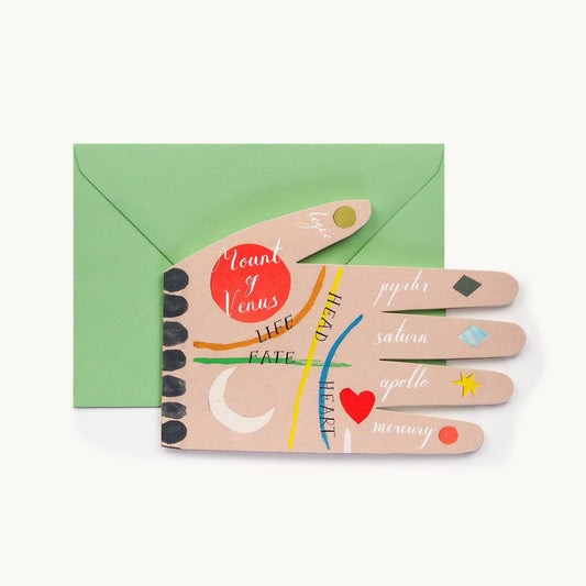 Palm Reading card
