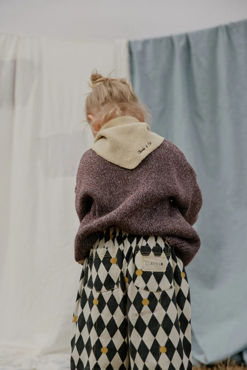 Rex Harlequin Spot Trousers