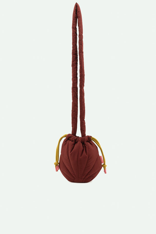 Padded Pouch Bag - Vin Rouge