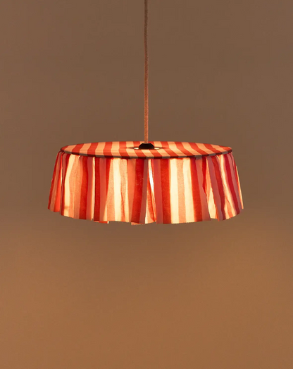 Vibes Lampshade - Red Stripes