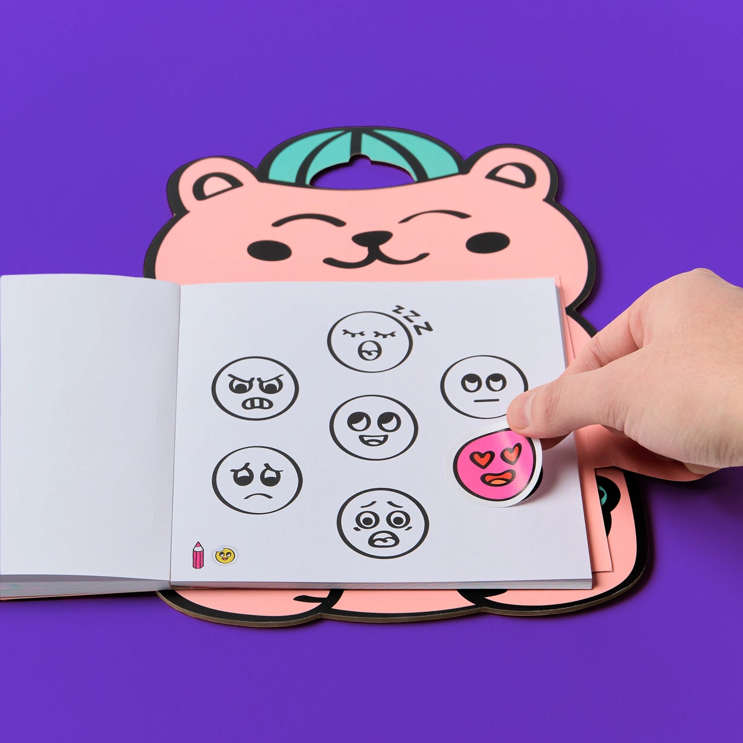 Montessori Sticker Book - Emotions