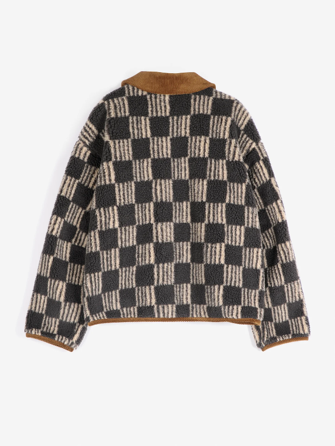 Almost Moiré Sherpa Jacket