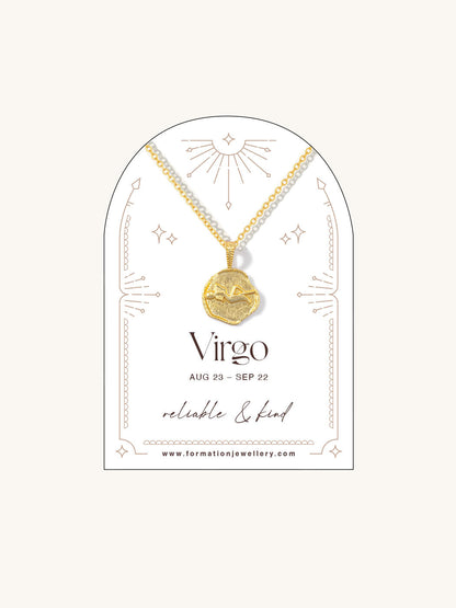 Virgo Zodiac Necklace