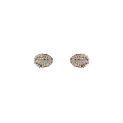 Aphrodite Stud Earrings - Silver
