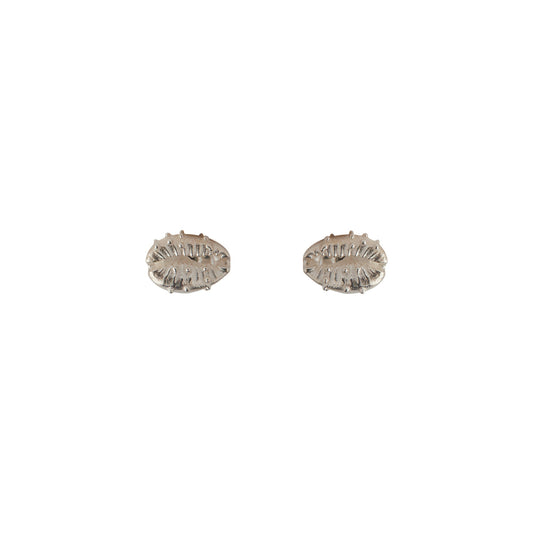 Aphrodite Stud Earrings - Silver