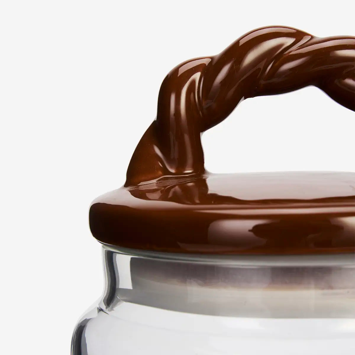 Glass Jar With Ceramic Lid
