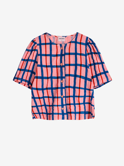 Multicoloured Check Print Shirt