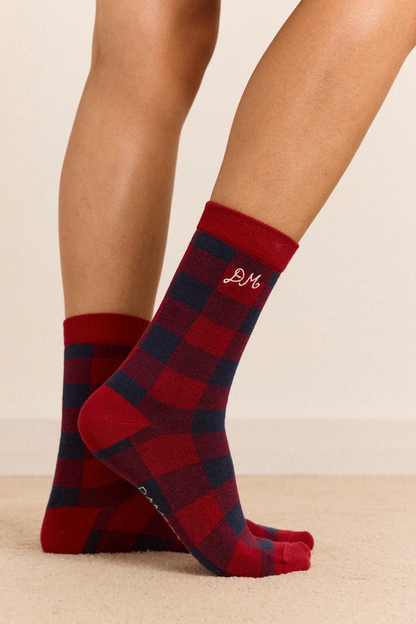 3 Pack Socks - Mixed Gingham