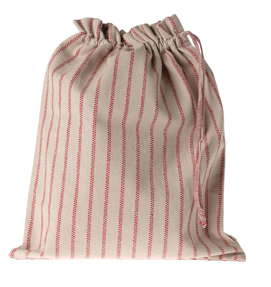 Large Bag - Stripes Red/Dark Sand